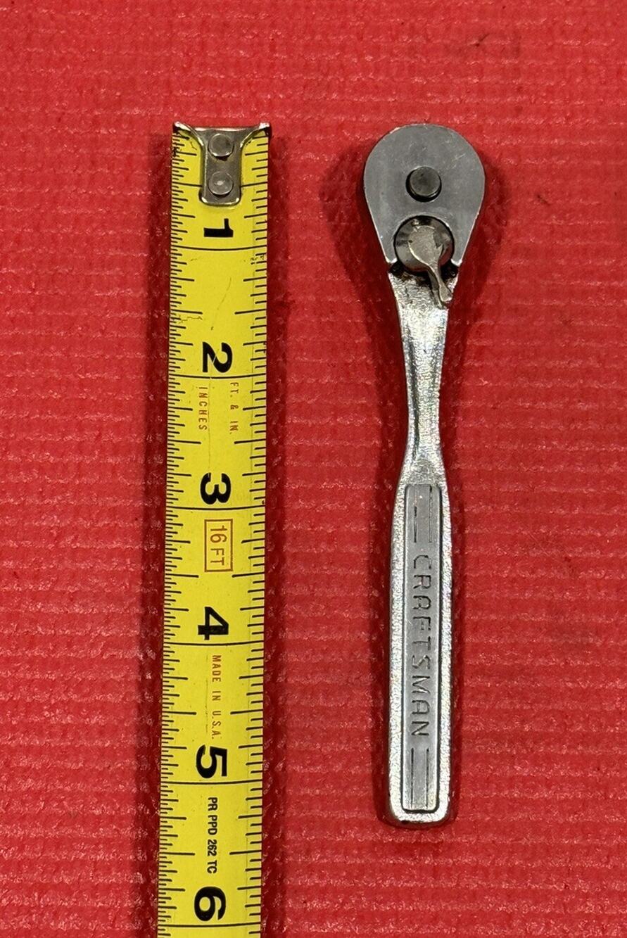 Craftsman V Series 43185, 1/4" Drive Quick Release Oil Port Ratchet Made in USA